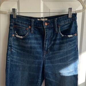 Madewell High Rise Slim Boyjean